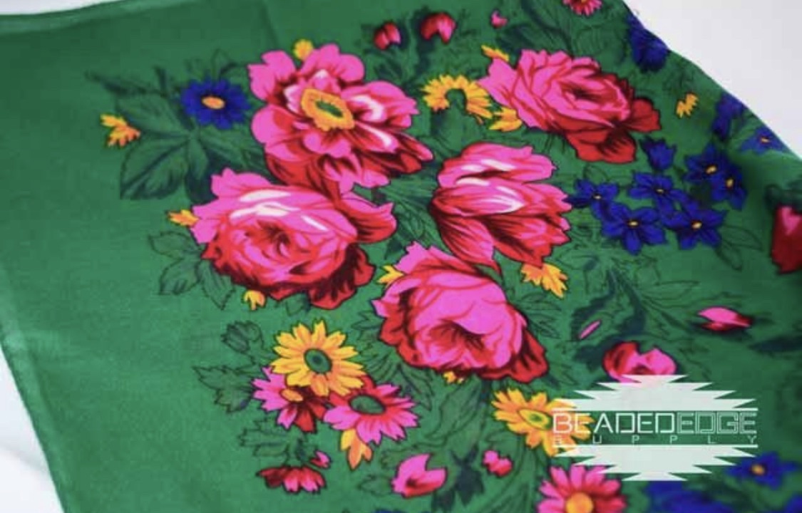XL Floral Scarves 60"x 60"