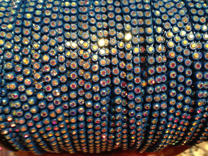 SS8 True Blue AB | Rhinestone Banding Yard