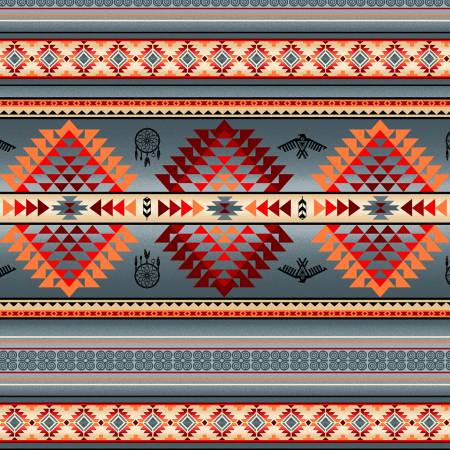 Tucson Diamond Stripe Grey | Yard