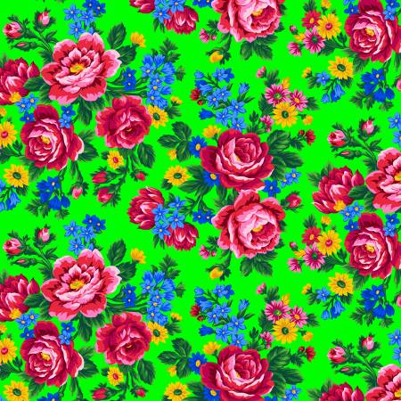 Kokum Scarf Lime Green