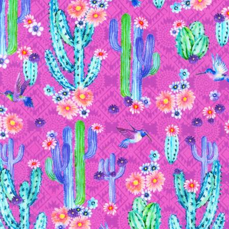 Saguaro Thistle Quilting Cotton | Fabric