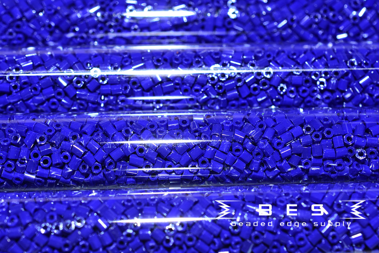 11/0 OP Royal Blue Luster 430B Hex