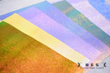 8.5x12" Pearlescent 2 Vinyl Backing