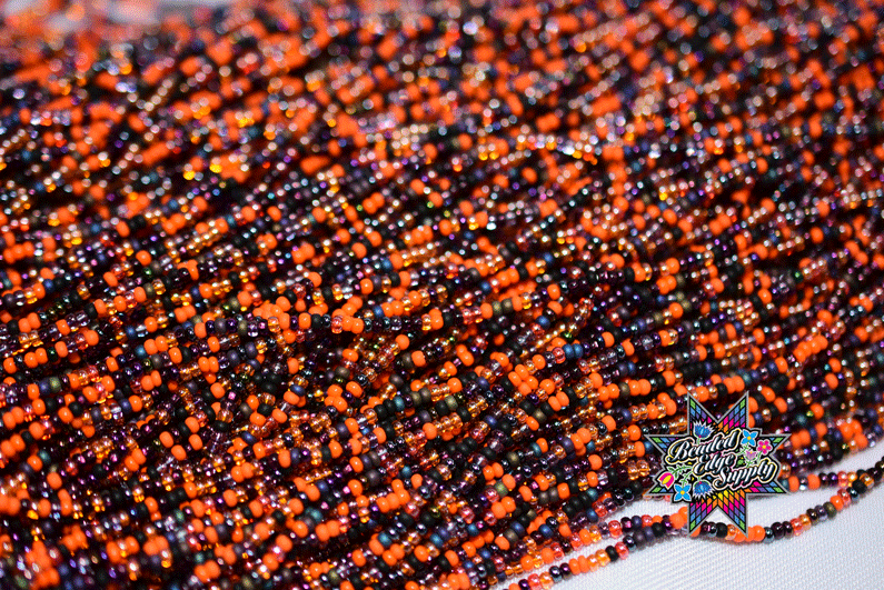 11/0 Evil Pumpkin Mix  | Seed Beads
