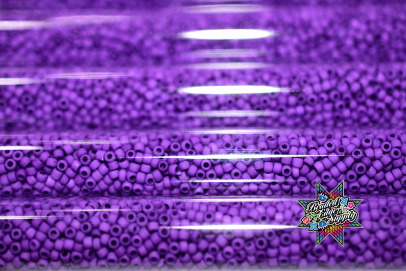 11/0 Frosted Bold Purple F437B | JSB