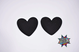Matte Heart Shape Centers | 38mm