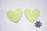 Matte Heart Shape Centers | 38mm