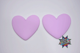 Matte Heart Shape Centers | 38mm