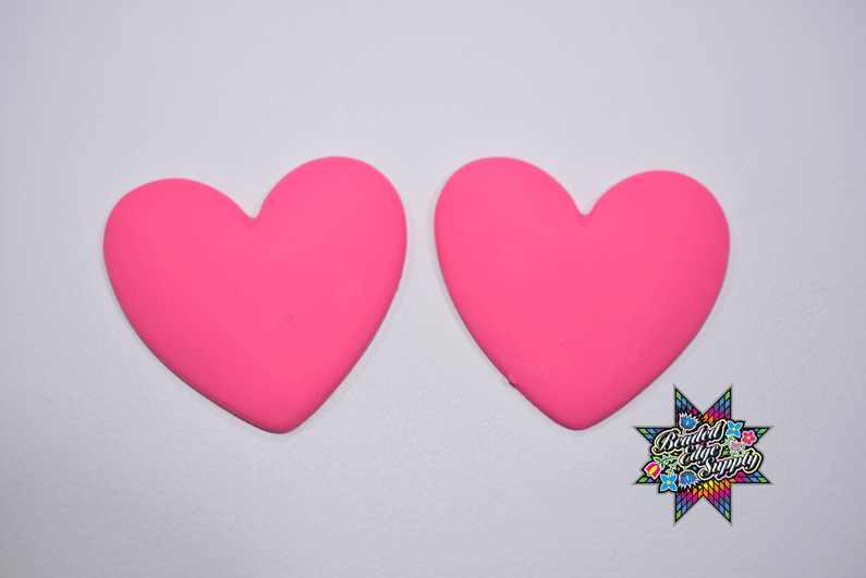 Matte Heart Shape Centers | 38mm