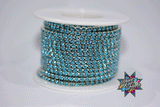 SS8 Metal Rhinestone Color Stone | Yard