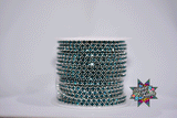 SS8 Metal Rhinestone Color Stone | Yard