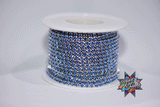 SS8 Metal Rhinestone Color Stone | Yard