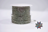 SS8 Metal Rhinestone Color Stone | Yard