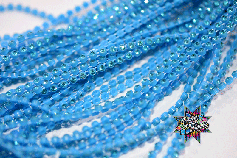 SS8 Demim on Denim | Rhinestone Banding