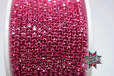 SS8 Color Metal Rhinestone Banding |Yard