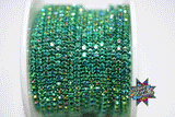 SS6 Fancy Metal Rhinestone Banding | Yard