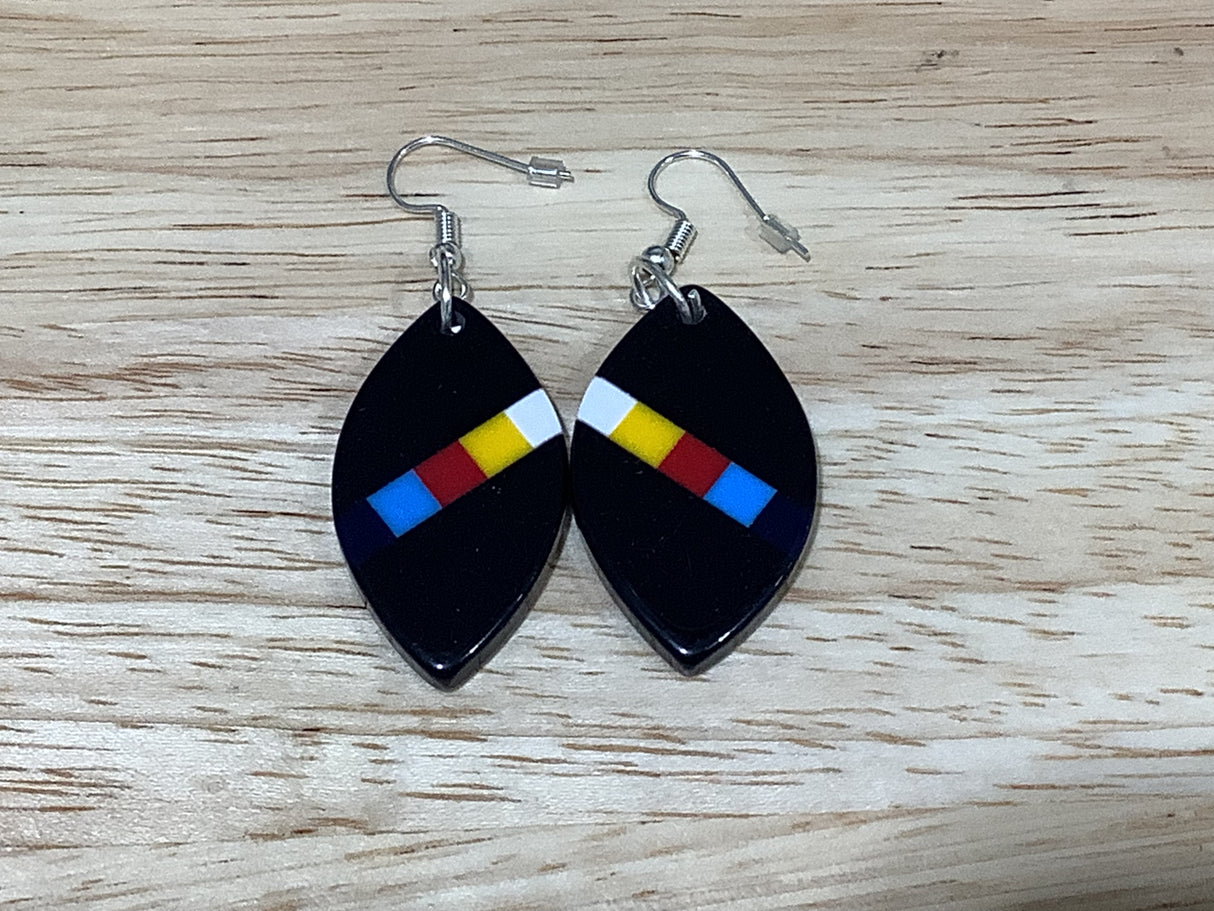 Marquis Resin Inlay | Pair