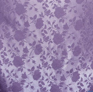 Satin Flower Brocade | Lavender