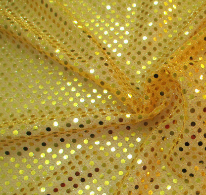 Dot Sequin - Gold Yellow