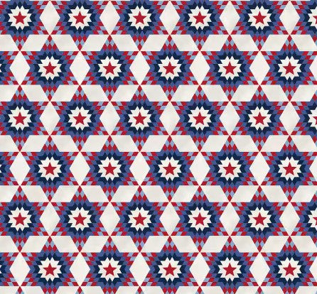 White Lone Star | Fabric