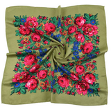 Floral Scarves "Small Flowers" 30x30