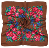 Floral Scarves "Small Flowers" 30x30