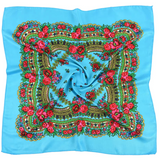 Floral Scarves 5 30"x30"
