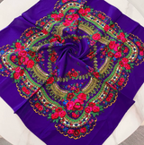 Floral Scarves 5 30"x30"