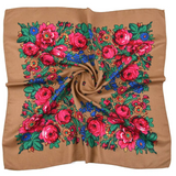 Floral Scarves "Small Flowers" 30x30