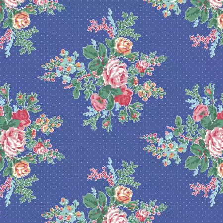 Floral Blue