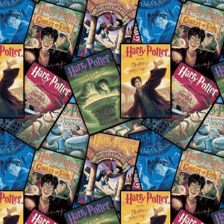 Harry Potter Book Cover Stack