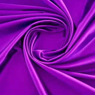 Bright Purple Satin | Yard