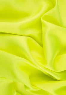 Neon Yellow Satin | Yard