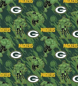 Packers Cotton Print