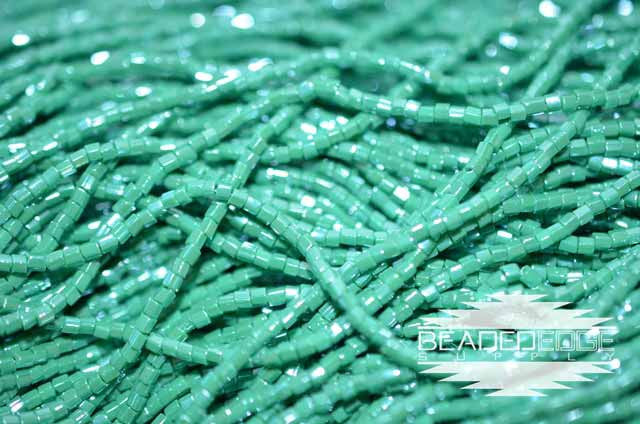 11/0 2 Cut OP Green Luster