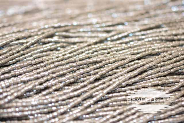 11/0 2 Cut OP Grey Luster