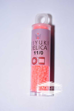 Delica Silk Inside Dyed Flamingo 11/0 DB1856