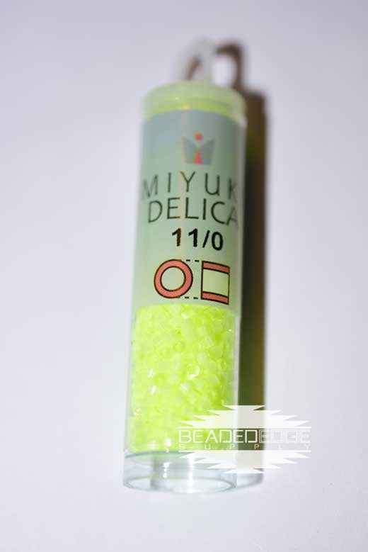 Delica Silk Inside Dyed Limeade 11/0 DB1857