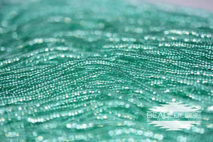 11/0 TR Lt Green Aqua | Seed Beads
