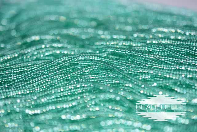 11/0 TR Lt Green Aqua | Seed Beads