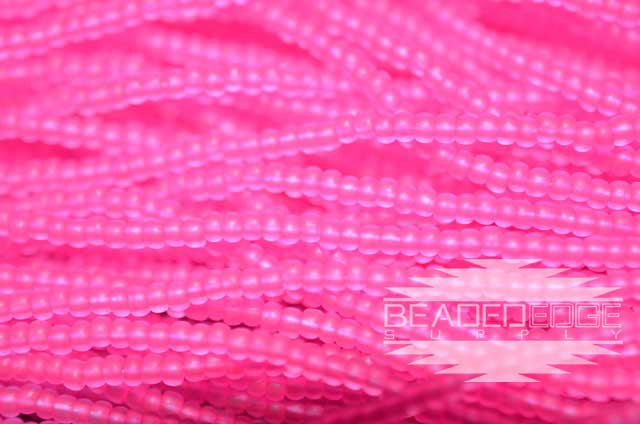 11/0 TR Matte Neon Pink | Seed Beads