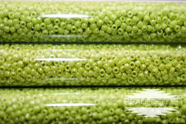 11/0 OP Lime Luster 431A JSB