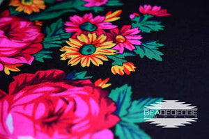 XL Floral Scarves 60"x 60"