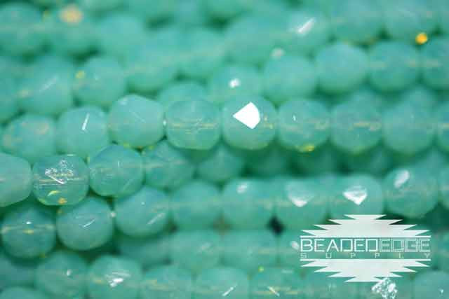 Peridot Opal Fire Polish 6mm