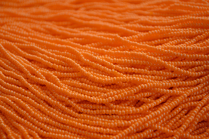 11/0 OP LT Orange Luster | Seed Beads