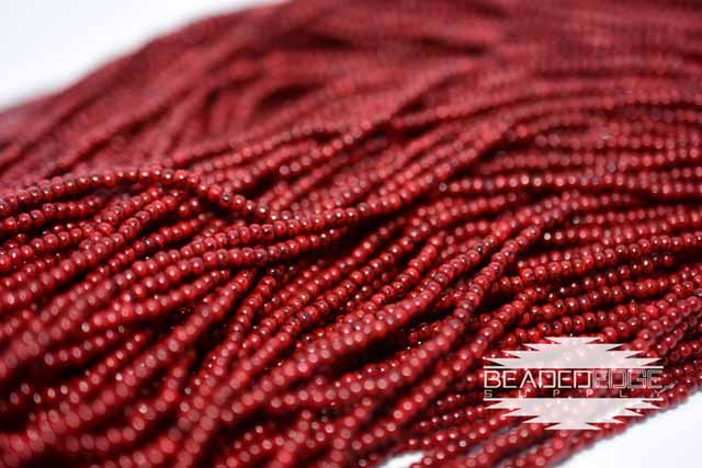 11/0 Red Travertine | Seed Beads