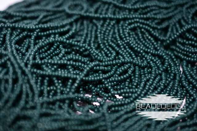 11/0 OP DRK Green | Seed Beads