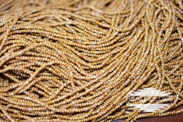 11/0 Butterscotch Travertine | Seed Beads