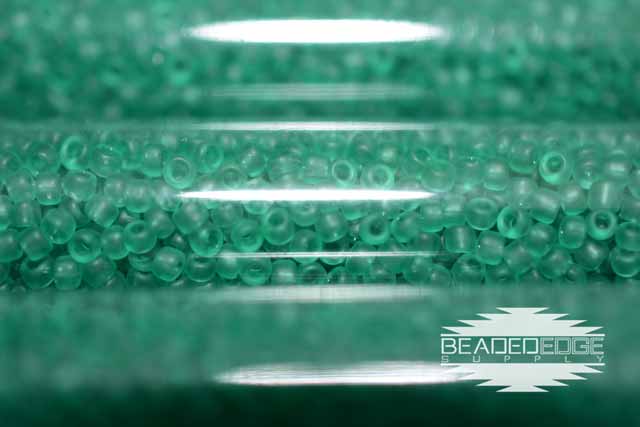11/0 Frosted Green Aqua F147D JSB