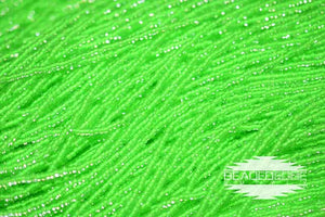 11/0 CL Neon Green | Seed beads